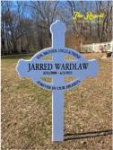 grave marker sign cross