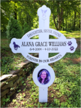 Regent Memorial Cross with art & Picture Plaque