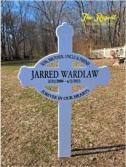 Celtic style memorial roadside