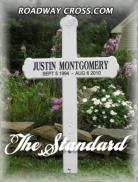 Roadside memorials by Roadway Cross.com