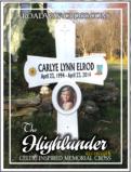Roadside memorials by Roadway Cross.com