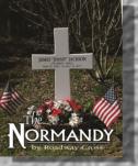 Celtic style memorial with picture of deceased
