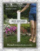 Bigger roadside memorials