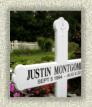 road side memorial in durable PVC