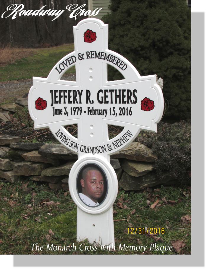 angel winged memorials, Cruz Conmemorativa de las Alas de los ngeles